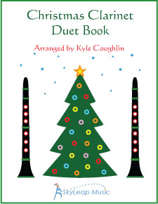 The Christmas Clarinet Duet Book, arranged by Kyle Coughlin