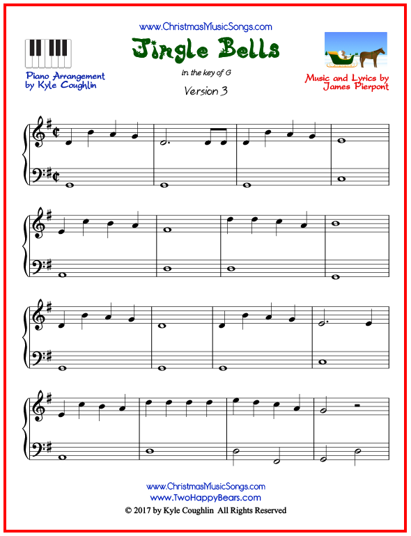 Jingle Bells: Piano Accompaniment