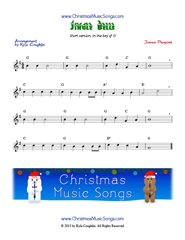 free printable christmas sheet music with lyrics